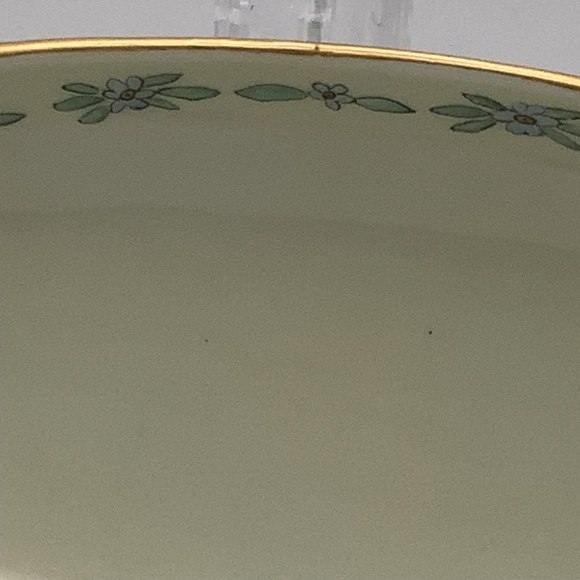 Japan Relish Tray with Gold Gilt and Hand-painted Flowers - Picture 6 of 9